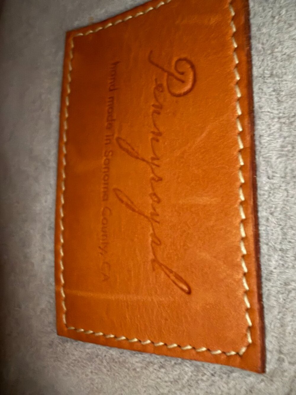 Pennyroyal Sonoma Leather Hair-On-Hide Handbag + Wallet & Pouch Set - Picture 3 of 5